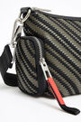 S green plaited crossbody bag S green plaited crossbody bag