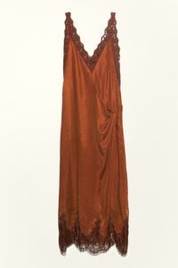 Toffee camisole dress with knot