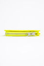 Neon yellow croc rectangular coin purse Neon yellow croc rectangular coin purse