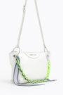 M pearl leather trapezium crossbody bag M pearl leather trapezium crossbody bag