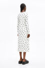 White Logo Dot fitted dress White Logo Dot fitted dress