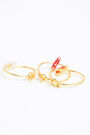 Heart hoop earring set Heart hoop earring set