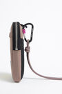 Taupe nylon phone case Taupe nylon phone case