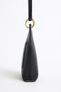 Black leather phone minibag Black leather phone minibag