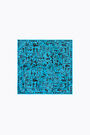 Blue art brut animal bandana Blue art brut animal bandana