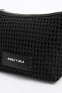 S black plaited crossbody bag S black plaited crossbody bag