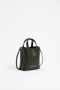 Mini olive leather Chihuahua bag