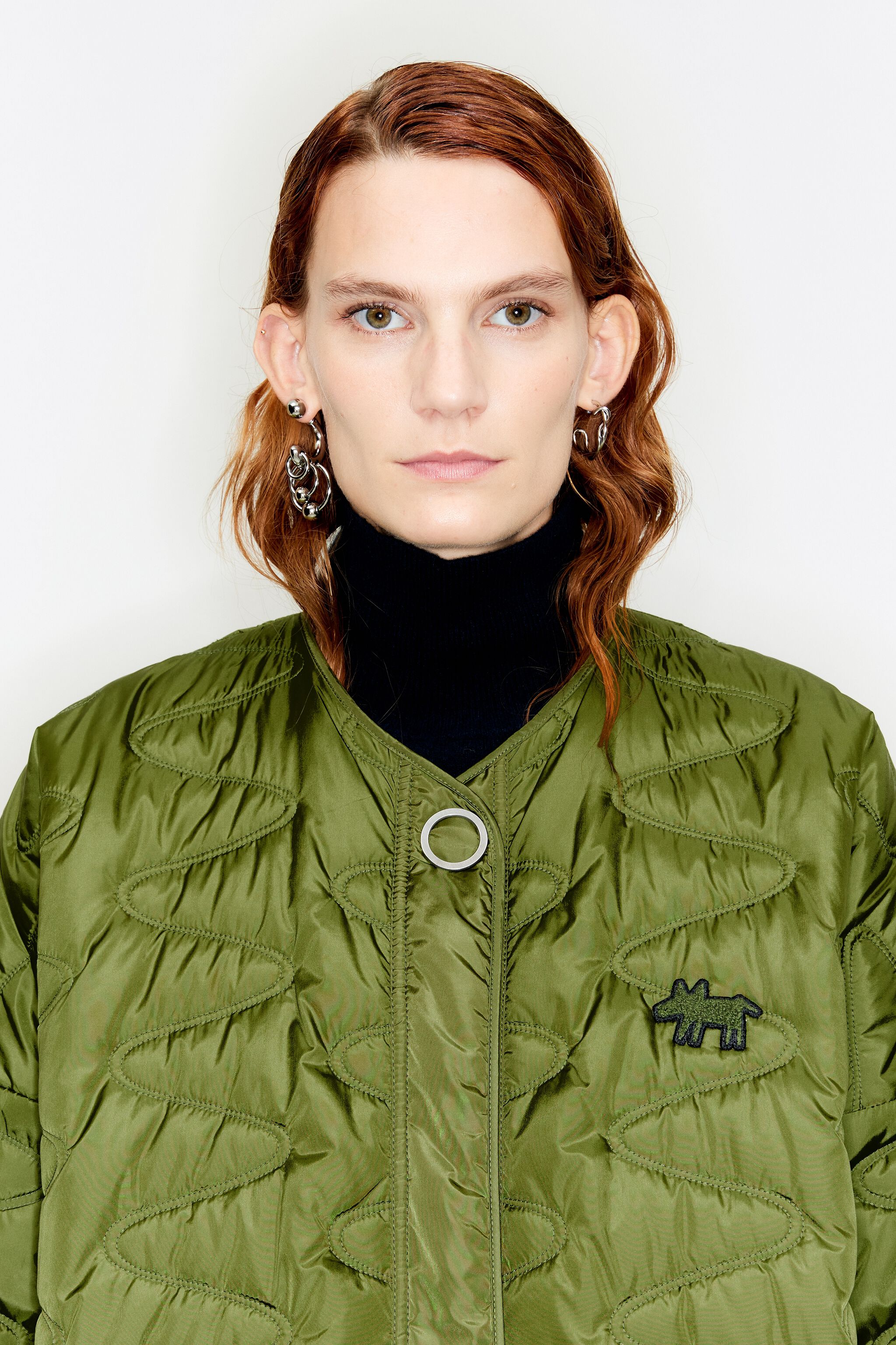 Quilted trench cheap