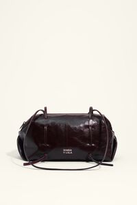 Burgundy leather Lolita bag