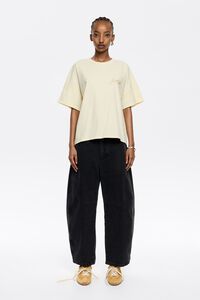 BARREL - Washed black jeans