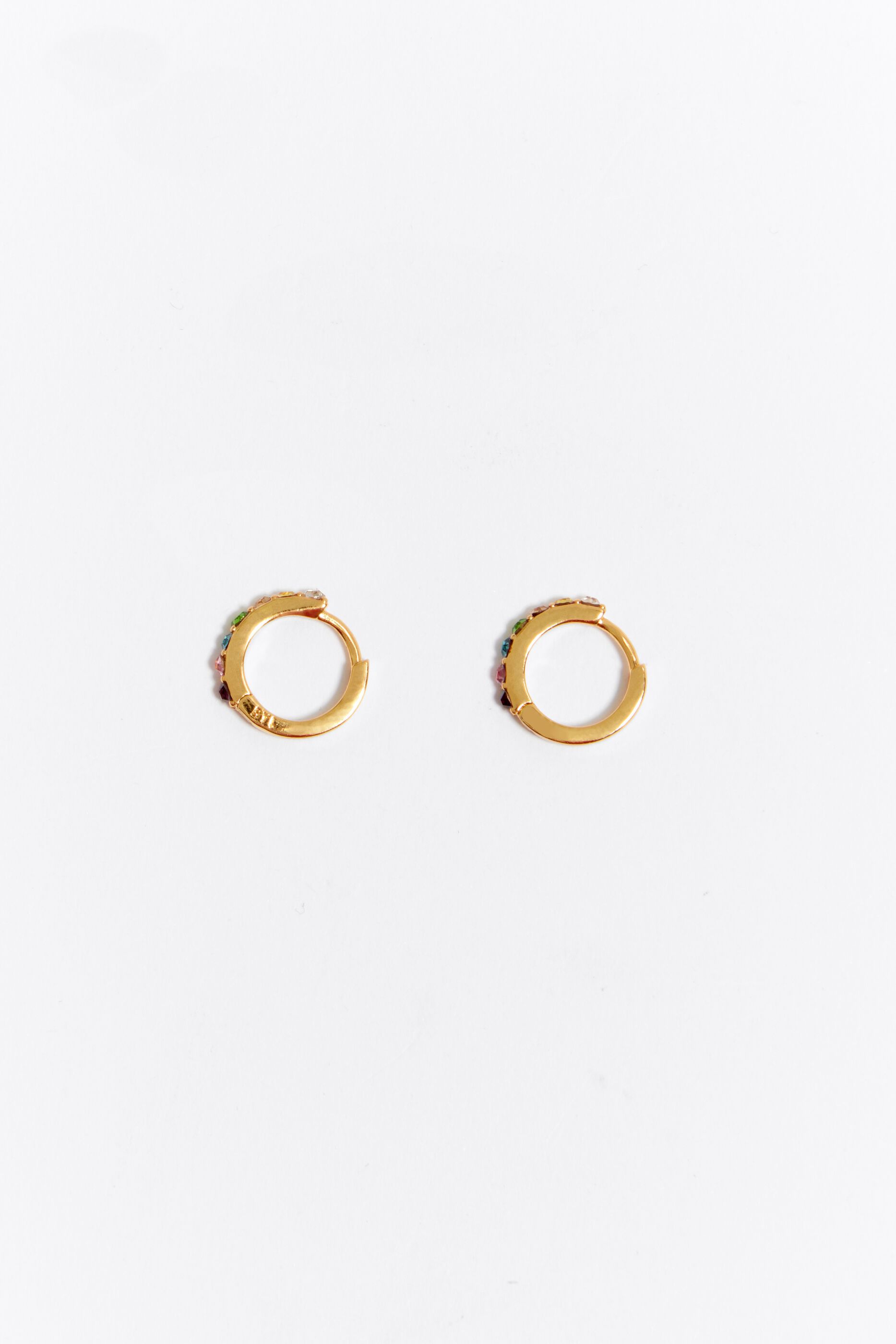 Real gold hotsell mini hoop earrings