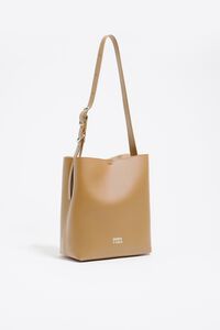 Medium desert leather Carlino bag